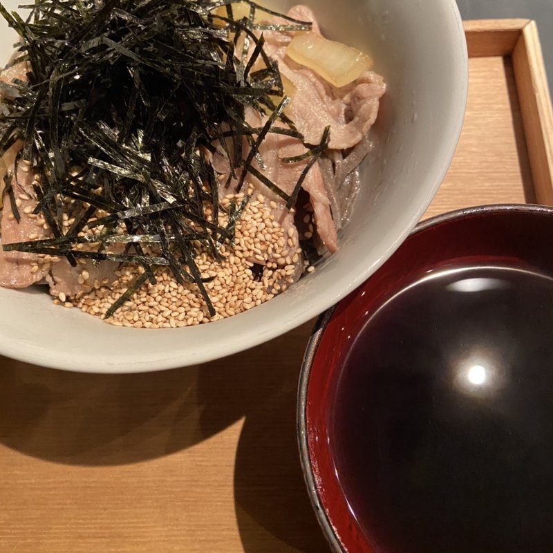 肉そば(酢重正之・楽)