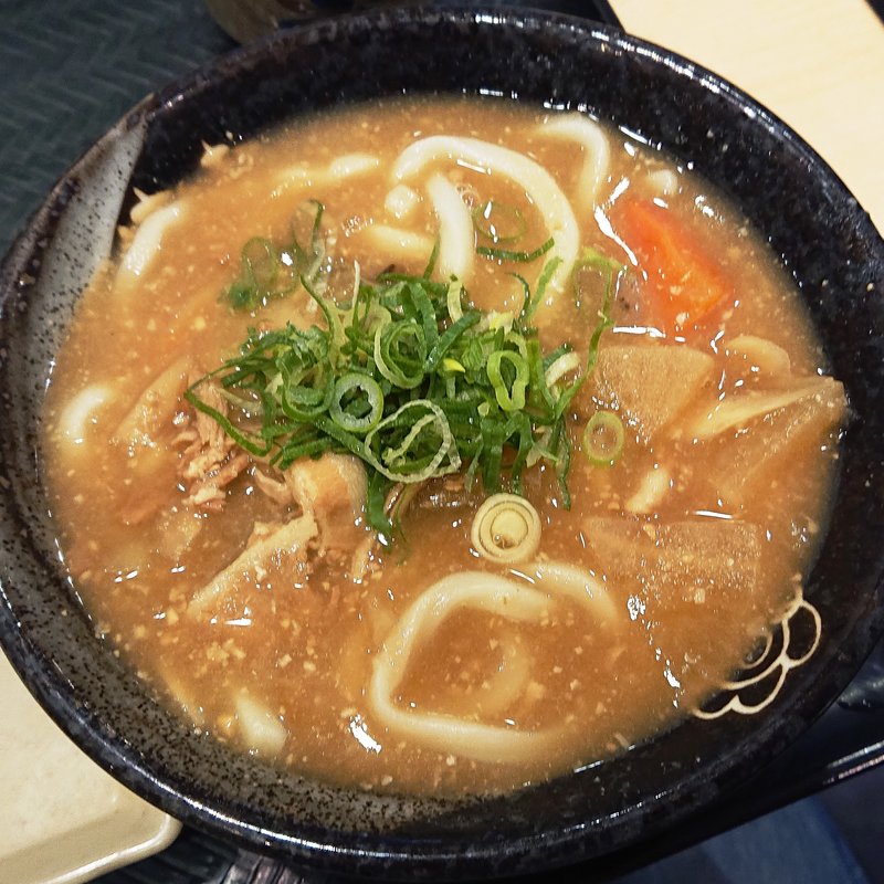 豚汁うどん(小)(はなまるうどん 鶴見緑地店 )