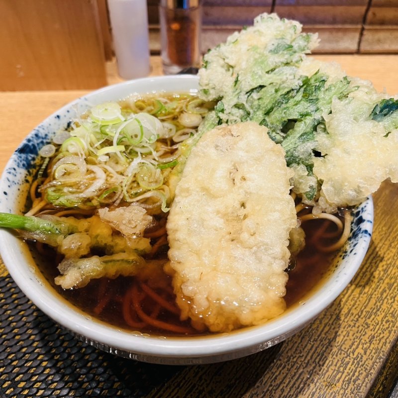 九条ねぎとかき揚げそば(しぶそば 武蔵小杉店 )
