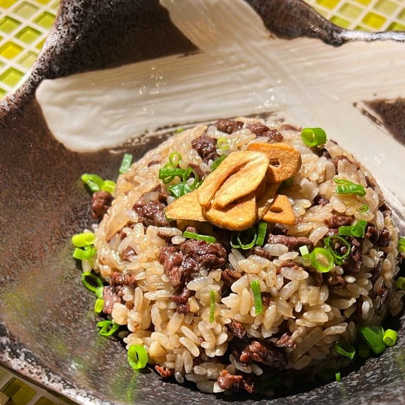 牛牛焼き飯(いろり焼き肉 天丸 黒崎)