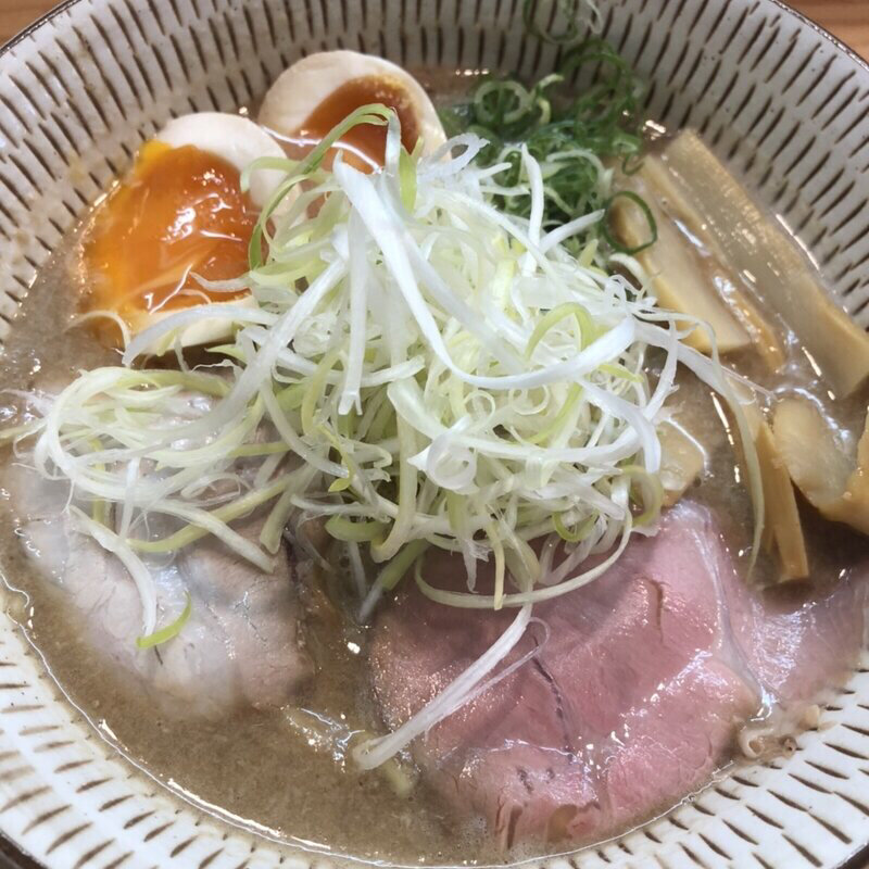 濃厚鶏白湯らーめん＋煮卵(わ河馬 （わかば）)