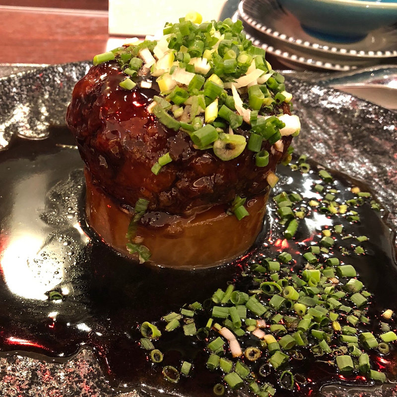 とろける黒酢酢豚(空心)