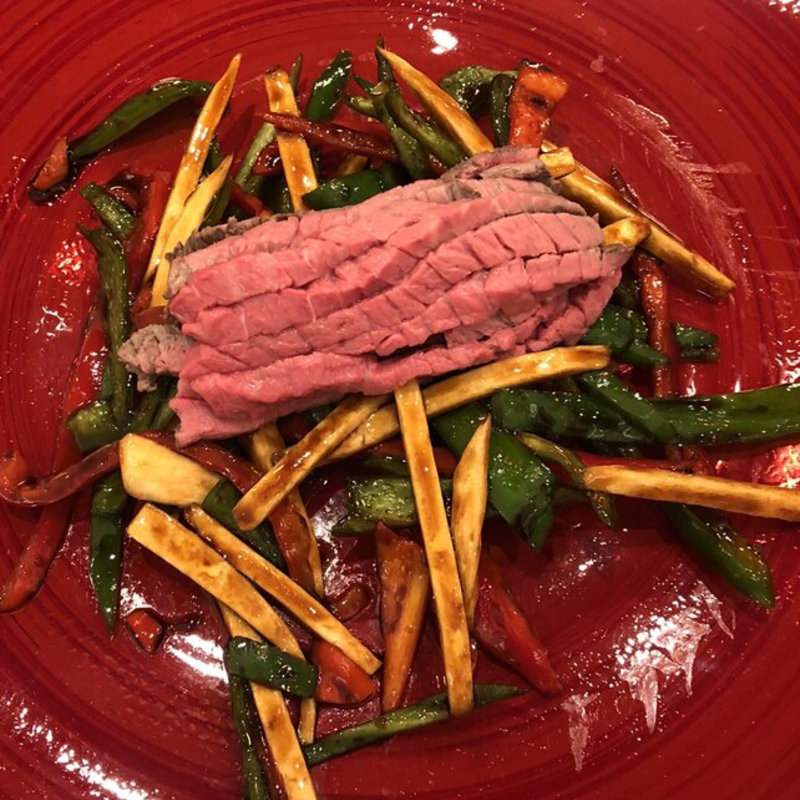 空心流青椒肉絲(空心)