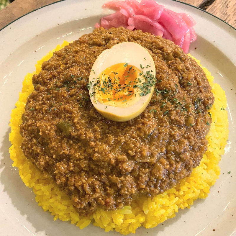 キーマエッグカリー(ガミカリー)