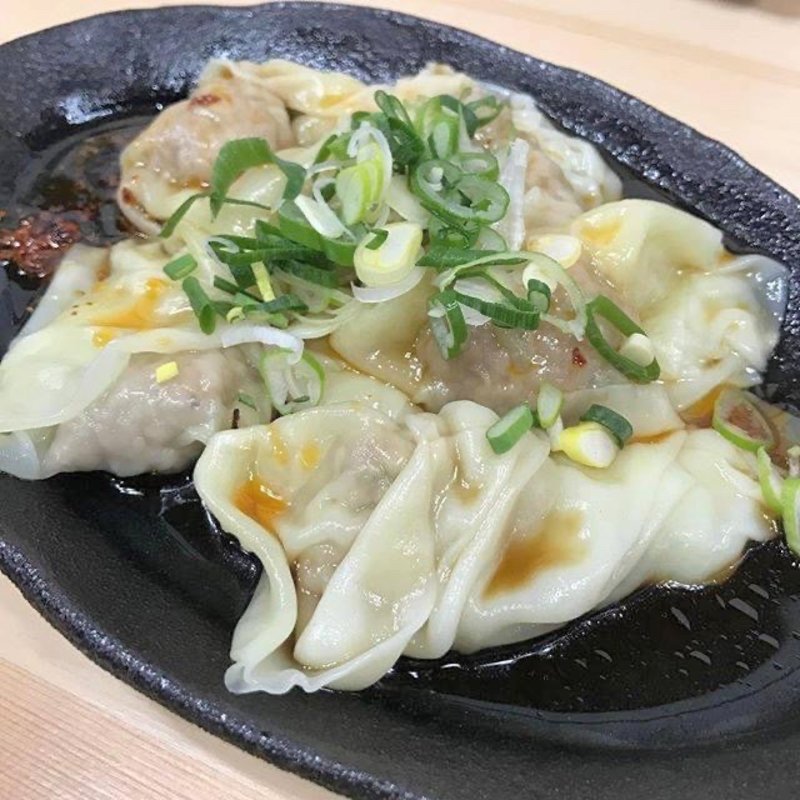 皿ワンタン(中華そば こてつ)