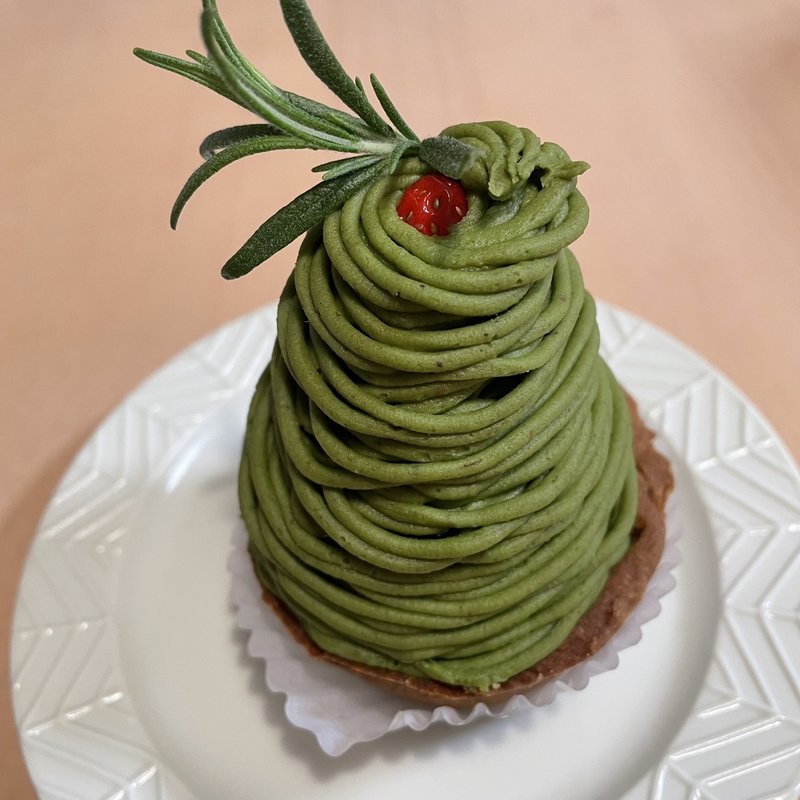 いちご抹茶モンブラン(choueccha)