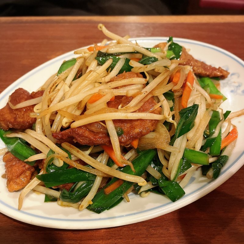 レバニラ炒め(高伸)