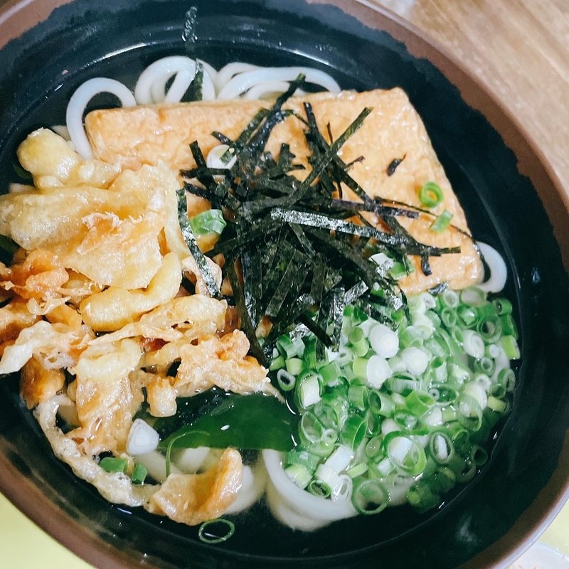 きつねぶっかけ(立喰讃岐うどん 和太郎 （たちぐいさぬきうどん わたろう）)