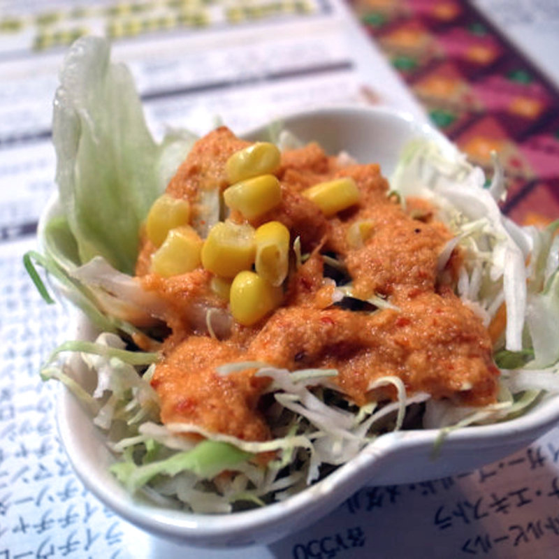 サラダ(インド料理ルチ 赤塚店)