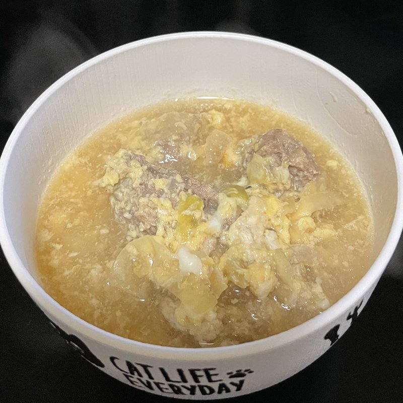 軟骨入りつくねスープ(自宅)