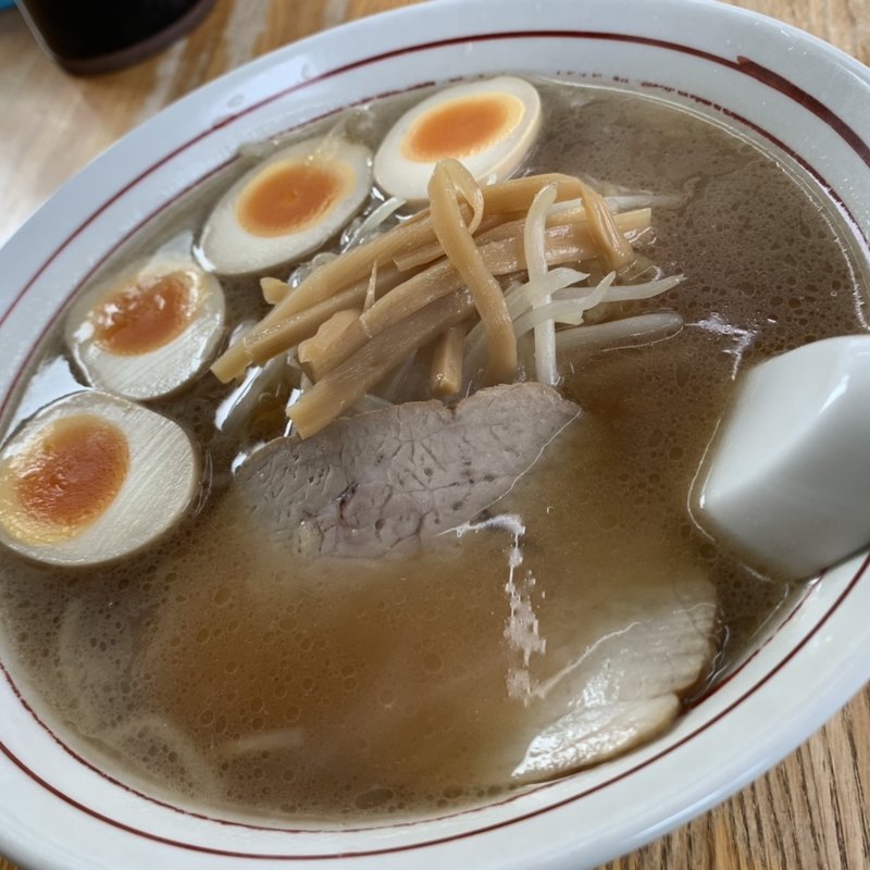 ラーメン しょうゆ味　大盛　煮卵　煮卵(かつ平 )