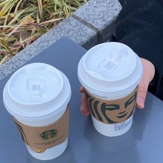 キャラメルアーモンドラテ(スタバ)