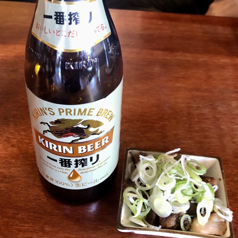 瓶ビール中(中華そば大石家 諏訪店 （オオイシヤ）)
