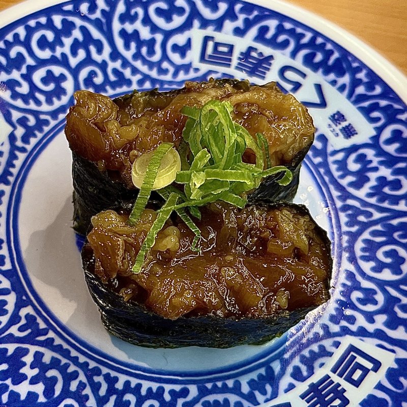 黒毛和牛すき焼き風軍艦(くら寿司 名古屋志段味店)