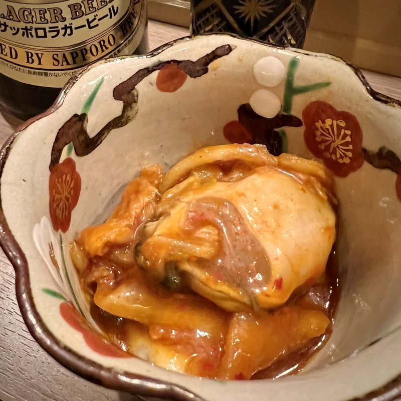 牡蠣キムチ(雪灯)