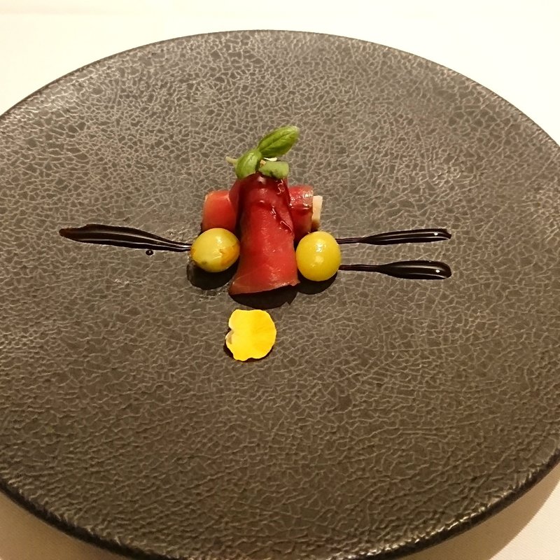 鮪のブレザオラ(三輪 湯河原)