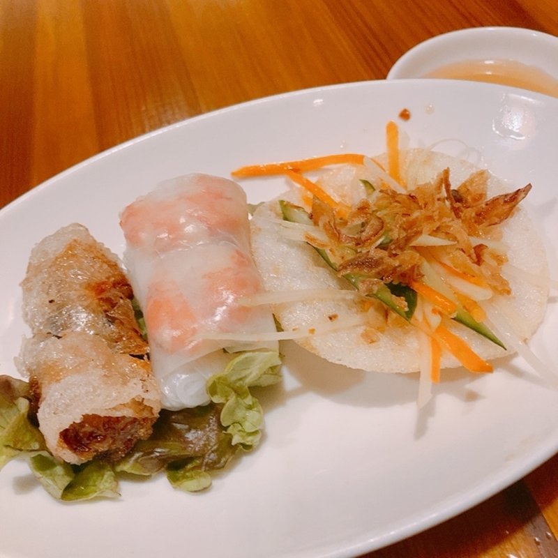ベトナム前菜3点セット(ベトナム料理店アオババ広島店)