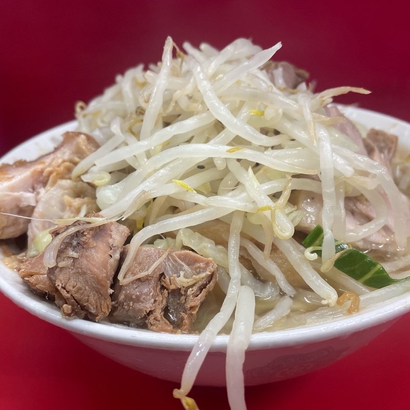 ぶた入りラーメン(ラーメン二郎 三田本店 （らーめんじろう）)