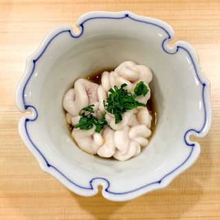 白子ポン酢(鮨まつ本)