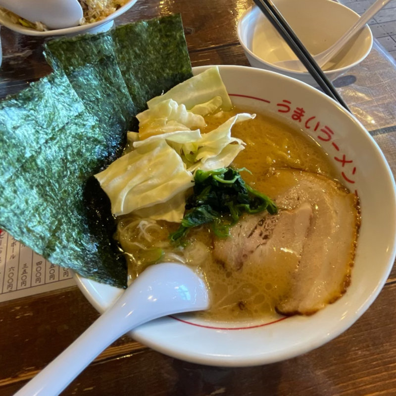 うまいラーメン(松福 長浜海浜店)
