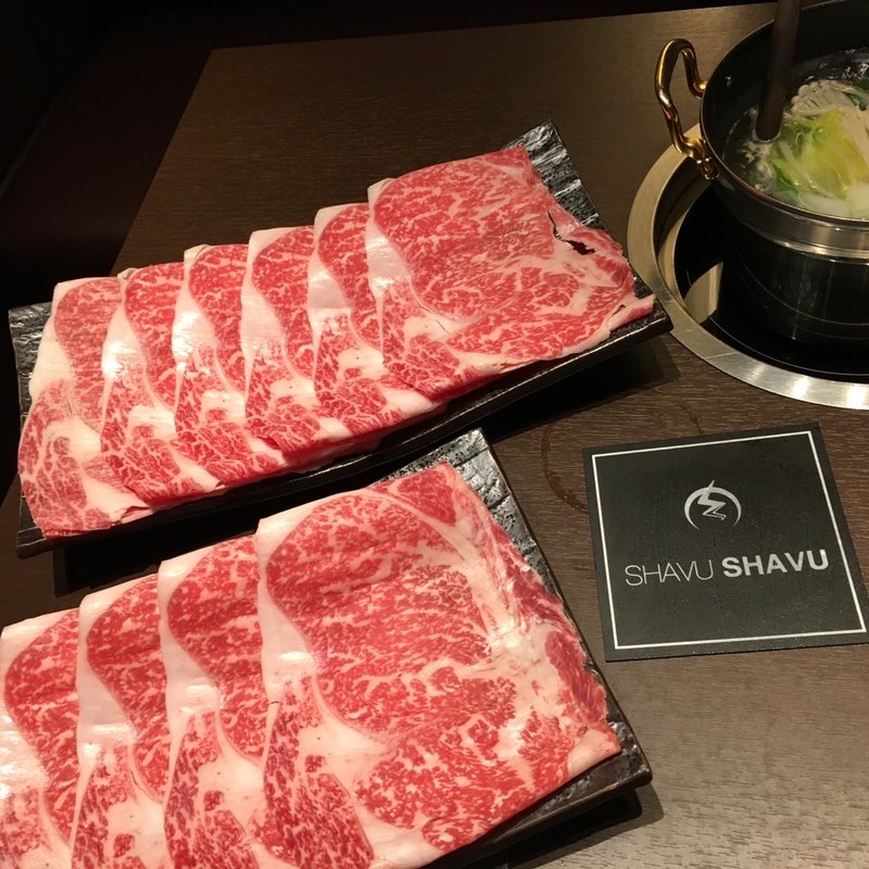 A4黒毛和牛リブロース・しゃぶしゃぶコース(SHAVU SHAVU)