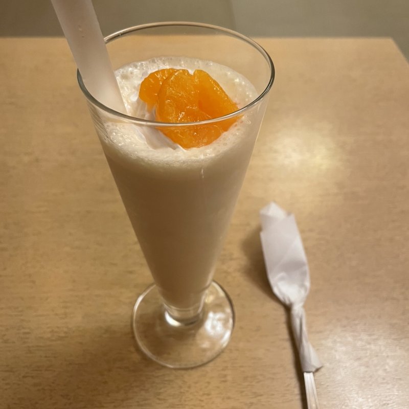 みかんシェイク(深大寺天然温泉 湯守の里 )