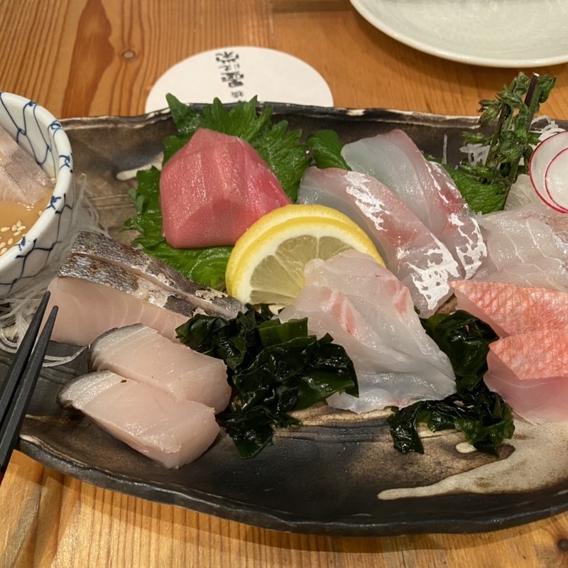 墨之栄盛り 七点盛り＜一人前＞(日本橋 墨之栄 コレド室町店)