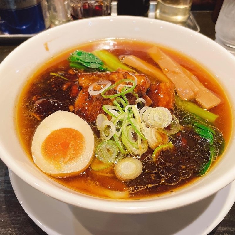 トンポーロー麺(柳麺まる重)