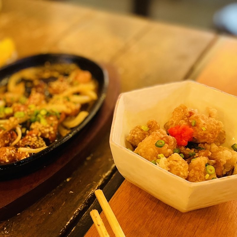 ホルモンの唐揚げ(牛の最上 有楽町産直横丁)