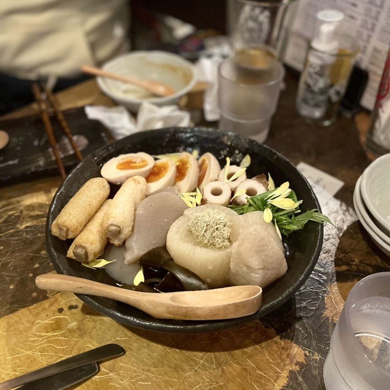 おでん5種(KARAKURI -Craft Beer・Sake・Natural Wine・Oden-)