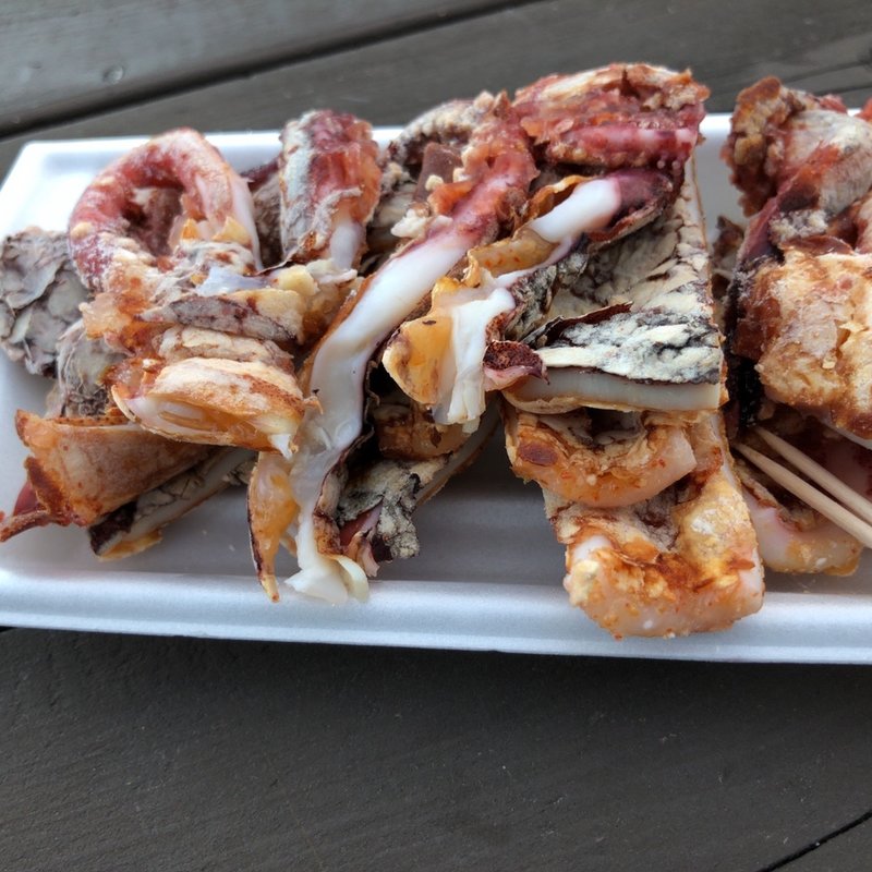 イカ姿焼き(道の駅東浦ターミナルパーク )