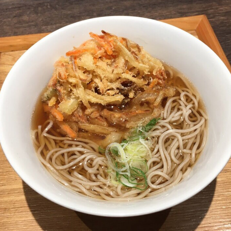 かき揚げそば(蕎麦いまゐ 新横浜店)