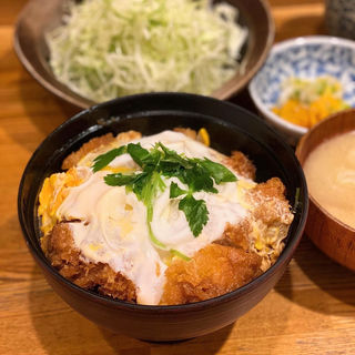 ロースカツ丼定食(とんかつ 明石)