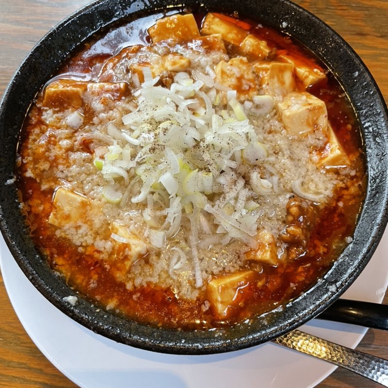 背脂麻婆麺(ラーメンだるまや 新津店)