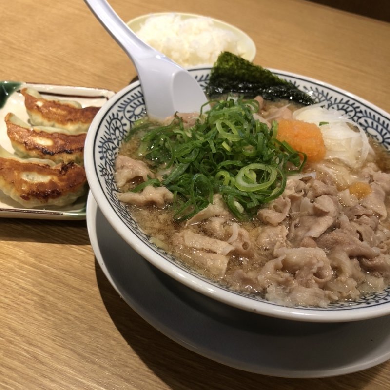 丸源餃子ランチ(丸源ラーメン 河内天美店)