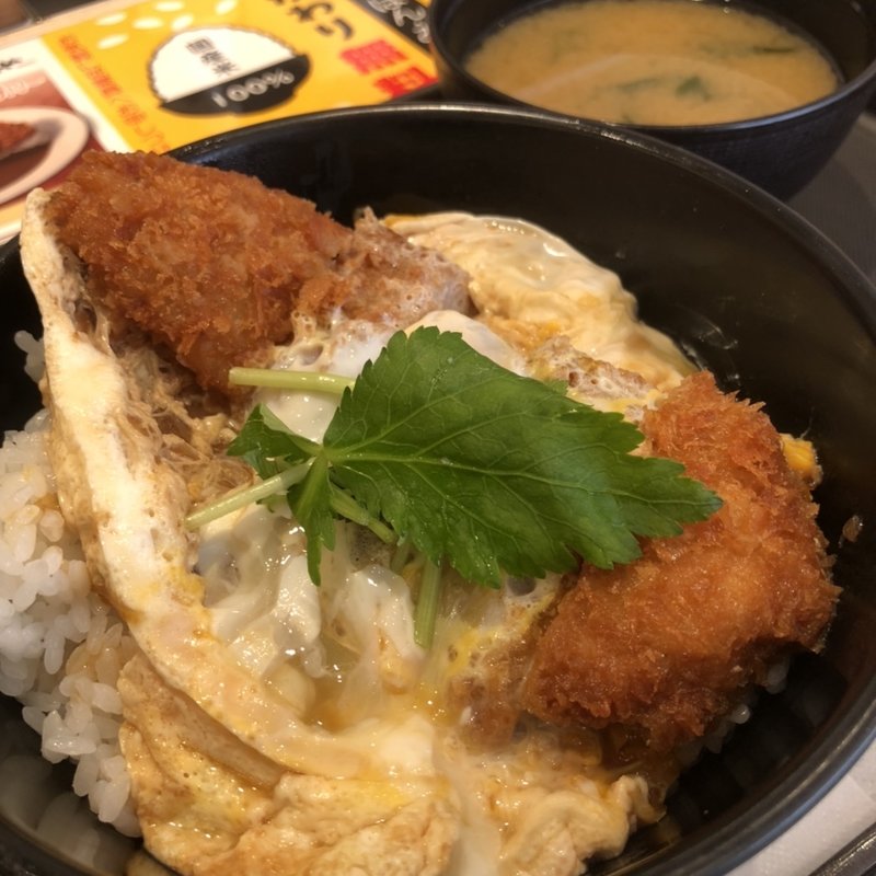 ロースかつ丼(松のや 松原店)
