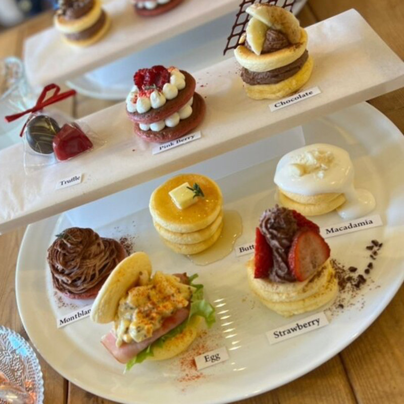 パンケーキアフタヌーンティー(ユナイテッドカフェ （6＋E UNITED cafe）)