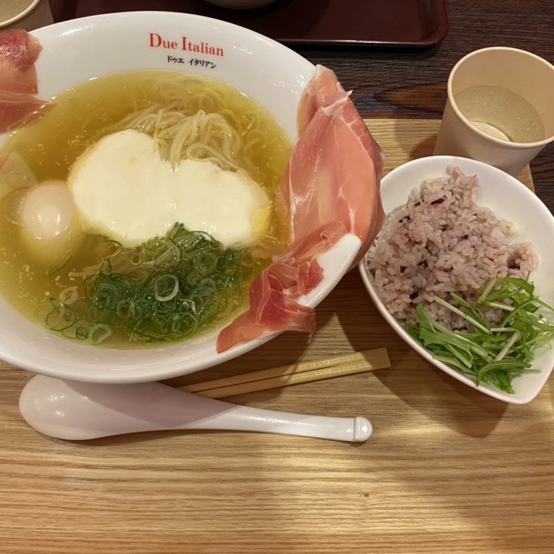 らぁ麺生ハムフロマージュ(レモン&フロマージュ 銀座店)