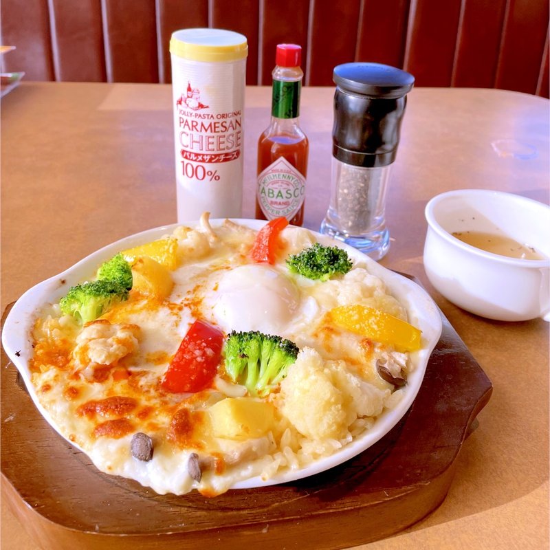 5種野菜のミートドリア(ジョリーパスタ 千葉登戸店)