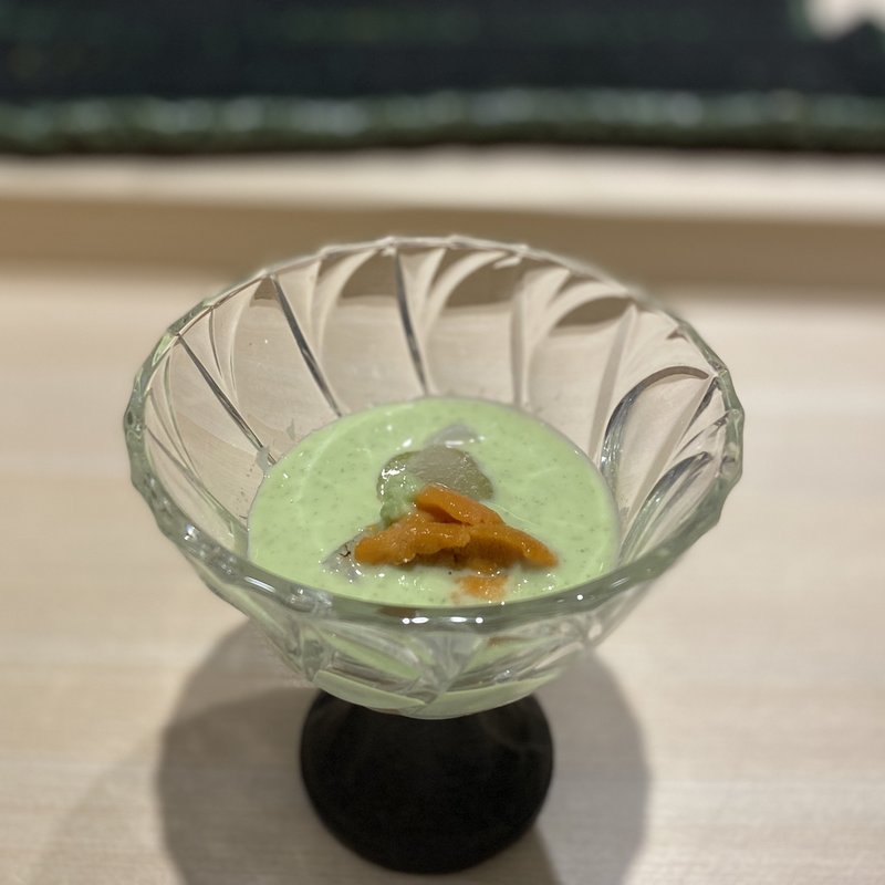 茶豆のすり流し(鮨 権左衛門)