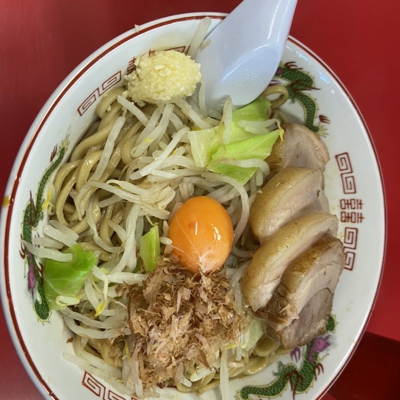 まぜそば(赤ひげラーメン )