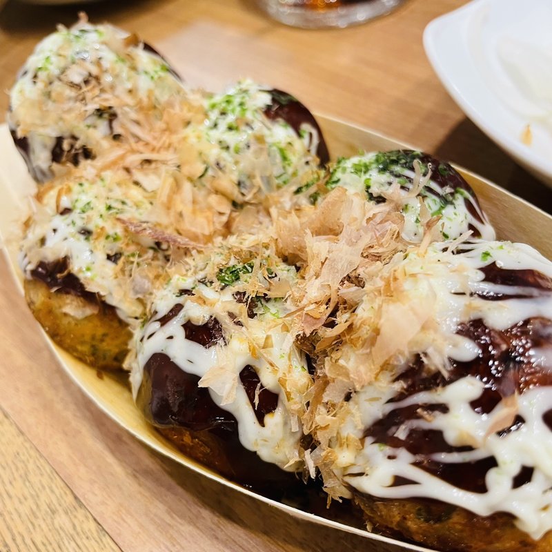 たこ焼き(浅草　三ちゃん横丁　浅草ホッピー通り店)