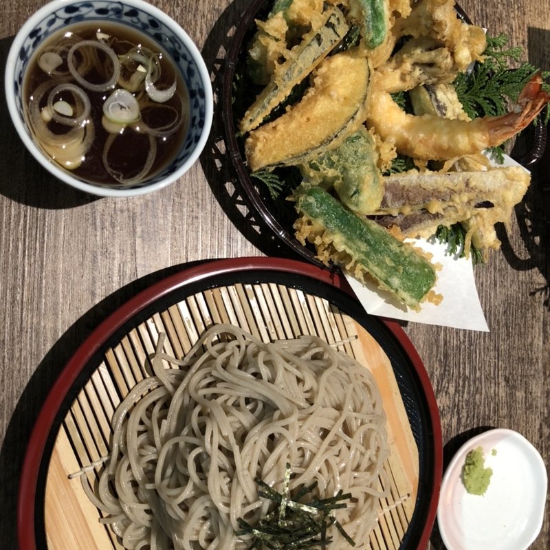 天ざるそば(十割そば　初音)