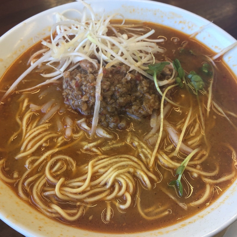 坦々麺(京都北白川ラーメン魁力屋 八尾店)
