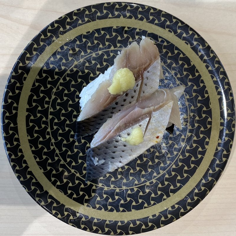 岸和田産このしろの酢〆(はま寿司 相模原光が丘店)