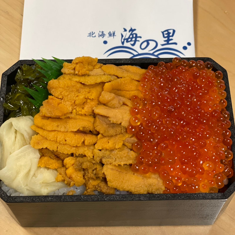 うに・いくら弁当(北海鮮　海の里)