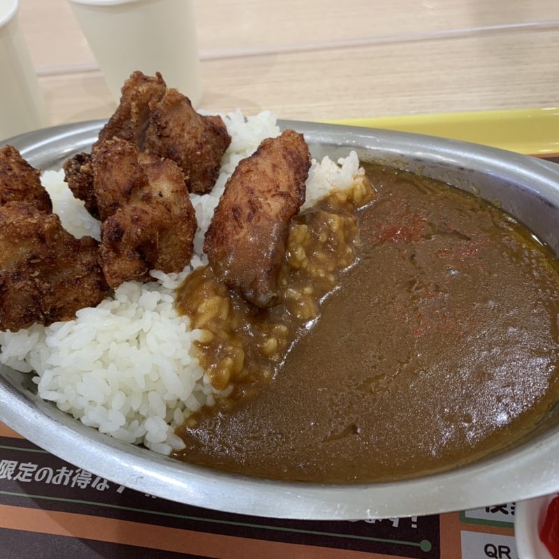 ザンギカレー(ミスターカレー北海道　アリオ上尾店)