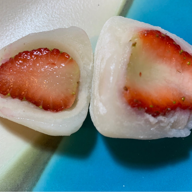 フルーツ大福　いちご(仙台菓寮　梵天◯ 一番町店)