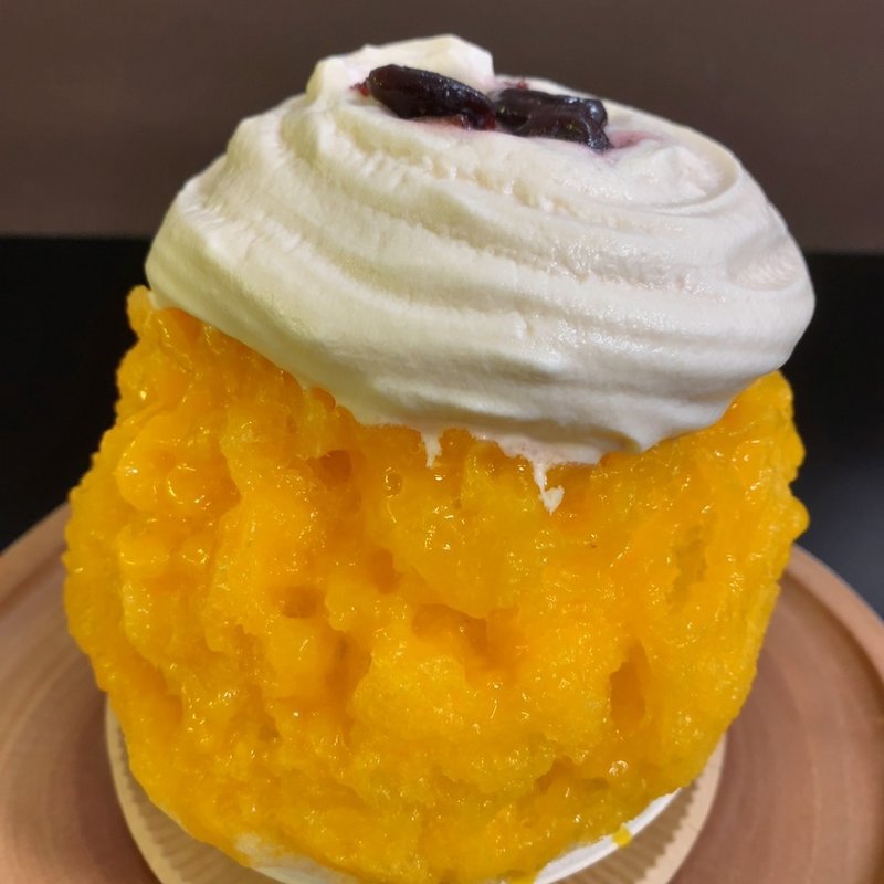 おみかんとお紅茶エスプーマ(京氷菓 つらら)