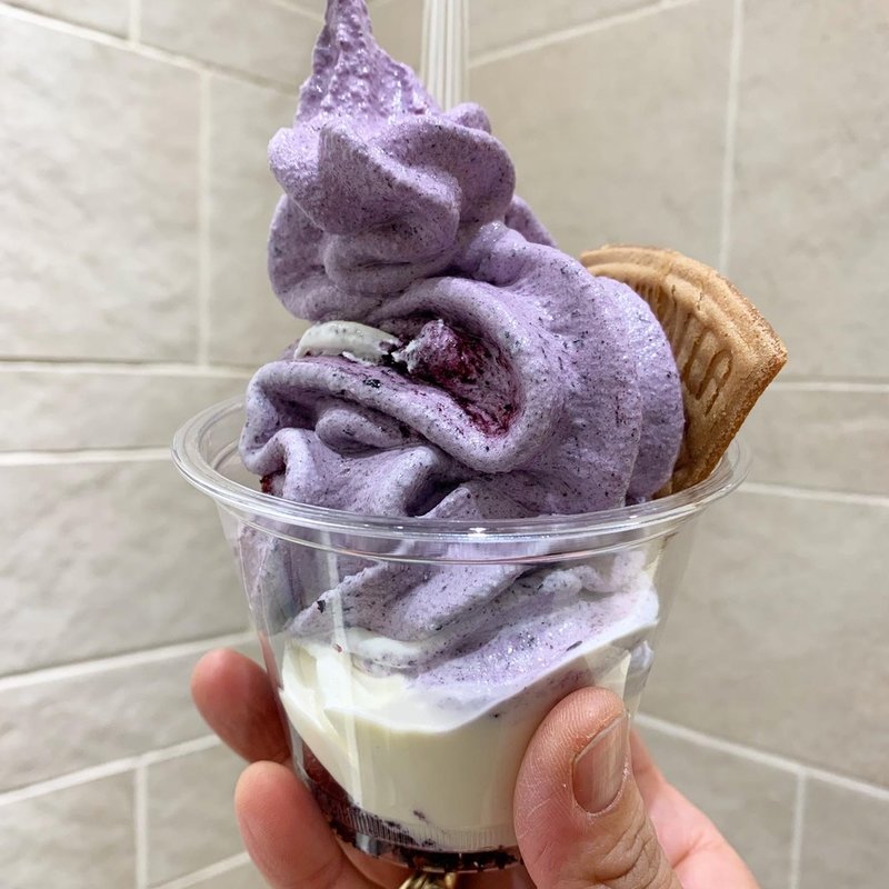 ブルーベリーソフト(サン・フルーツ 日本橋三越本店)